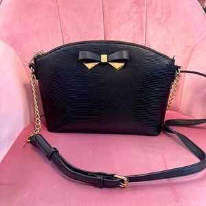 Anne klein black purse